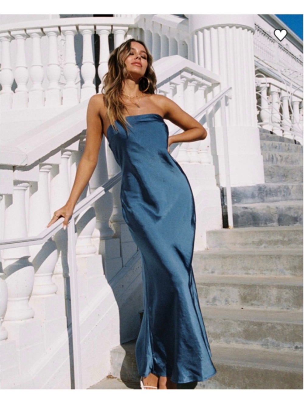 MORE TO COME Emma Strapless Maxi Dress